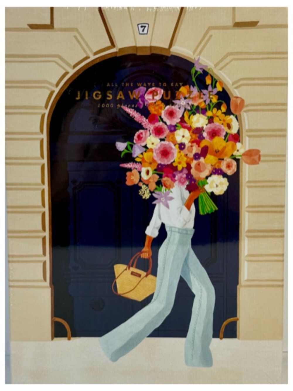 NEW All The Ways To Say Parisian Door 1000pc Made in France